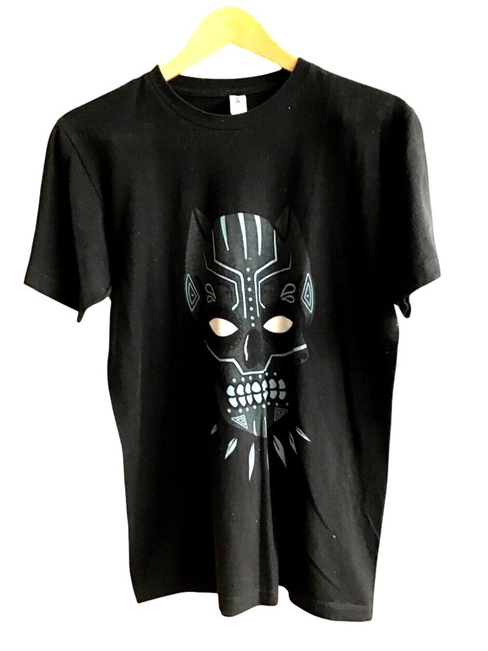 Black Panther Graphic Tee Shirt M 100% Cotton